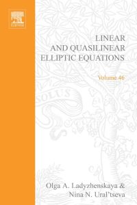 Imagen de portada: Linear and quasilinear elliptic equations 9780124328501