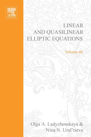 Cover image: Linear and quasilinear elliptic equations 9780124328501