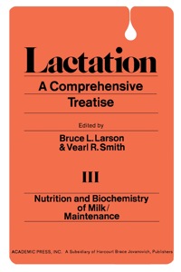 Imagen de portada: Nutrition And Biochemistry of Milk/Maintenance 1st edition 9780124367036