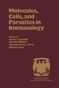 Omslagafbeelding: Molecules, Cells, and Parasites in Immunology 9780124368408