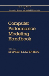 Cover image: Computer Performance Modeling Handbook 1st edition 9780124387201