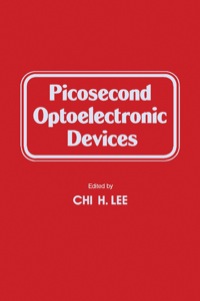 Cover image: Picosecond Optoelectronic Devices 1st edition 9780124408807