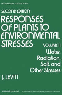 Titelbild: Water, Radiation, Salt, and Other Stresses 2nd edition 9780124455023