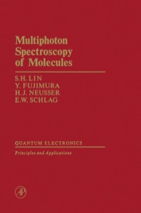 Cover image: Multiphoton Spectroscopy of Molecules 1st edition 9780124505209