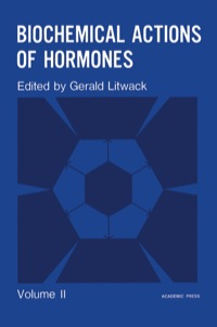 Titelbild: Biochemical Actions of Hormones V2 1st edition 9780124528024