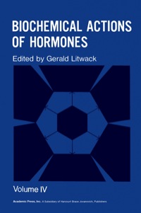 Cover image: Biochemical Actions of Hormones V4 1st edition 9780124528048