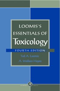 Cover image: Loomis's Essentials of Toxicology 4th edition 9780124556256