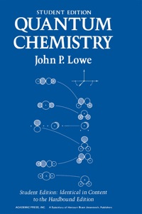 Imagen de portada: Quantum Chemistry Student Edition 9780124575523