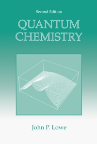 Cover image: Quantum Chemistry 2nd edition 9780124575554
