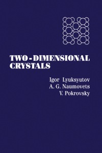 Cover image: Two-Dimensional Crystals 9780124605909