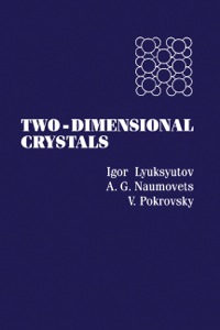 صورة الغلاف: Two-Dimensional Crystals 9780124605909