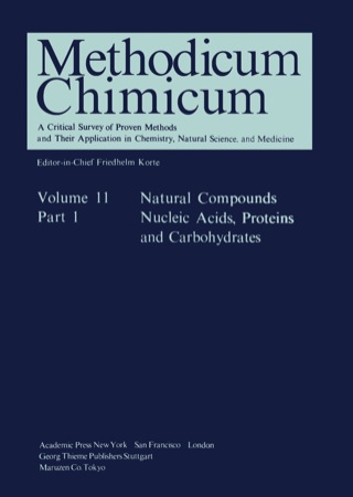 Cover image: Nucleic Acids, Proteins and Carbohydrates 9780124607118