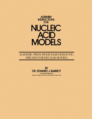 Cover image: Assembly Instructions for Nucleic Acid models 1st edition 9780124624290