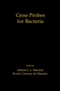 Immagine di copertina: Gene Probes for Bacteria 9780124630000