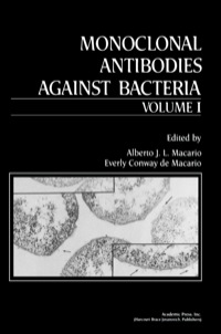 Cover image: Monoclonal Antibodies against Bacteria 1st edition 9780124630017