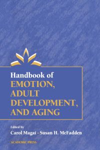 Imagen de portada: Handbook of Emotion, Adult Development, and Aging 9780124649958