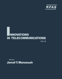 Cover image: Innovations in Telecommunications Part B 1st edition 9780124674028
