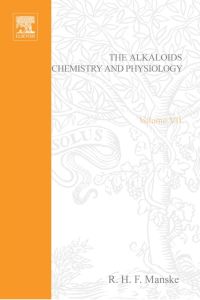Omslagafbeelding: The Alkaloids: Chemistry and Physiology  V7: Chemistry and Physiology  V7 9780124695078