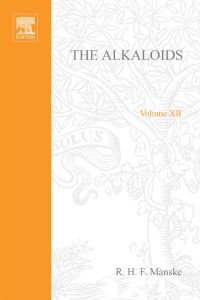 Cover image: The Alkaloids: Chemistry and Physiology  V12: Chemistry and Physiology  V12 9780124695122