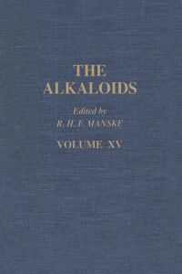 Omslagafbeelding: The Alkaloids: Chemistry and Physiology  V15: Chemistry and Physiology  V15 9780124695153