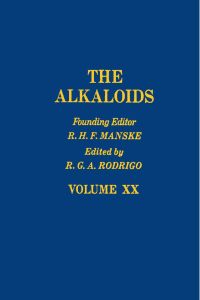 表紙画像: The Alkaloids: Chemistry and Physiology  V20: Chemistry and Physiology  V20 9780124695207