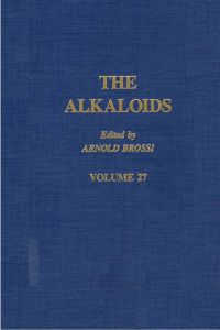 Imagen de portada: The Alkaloids: Chemistry and Pharmacology V27: Chemistry and Pharmacology V27 9780124695276