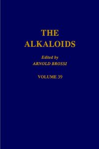Cover image: The Alkaloids: Chemistry and Pharmacology  V39: Chemistry and Pharmacology  V39 9780124695399