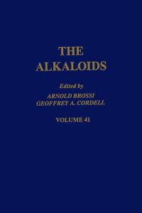 Cover image: The Alkaloids: Chemistry and Pharmacology  V41: Chemistry and Pharmacology  V41 9780124695412