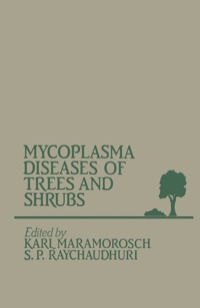Cover image: Mycoplasma Diseases of Trees and Shrubs 1st edition 9780124702202