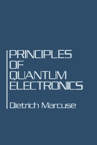 Cover image: Principles of Quantum Electronics 9780124710504