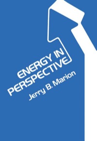 表紙画像: Energy in Perspective 9780124722750