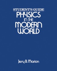 Cover image: Physics in the Modern World: Student's Guide 9780124722781