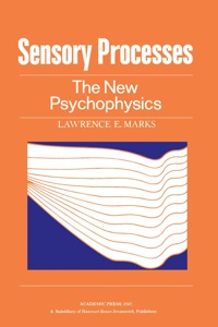 صورة الغلاف: Sensory Processes: The new Psychophysics 9780124729506