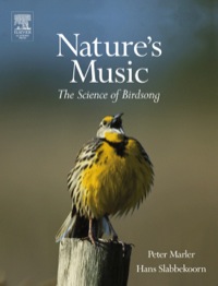 Cover image: Nature's Music: The Science of Birdsong 9780124730700
