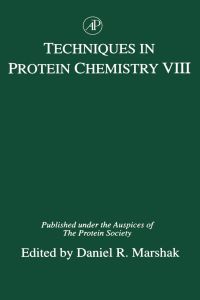 Imagen de portada: Techniques in Protein Chemistry 9780124735576
