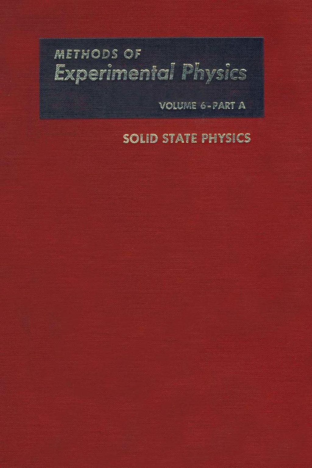 Solid State Physics. Part A (eBook)