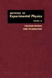 Titelbild: Vacuum Physics and Technology 9780124759145