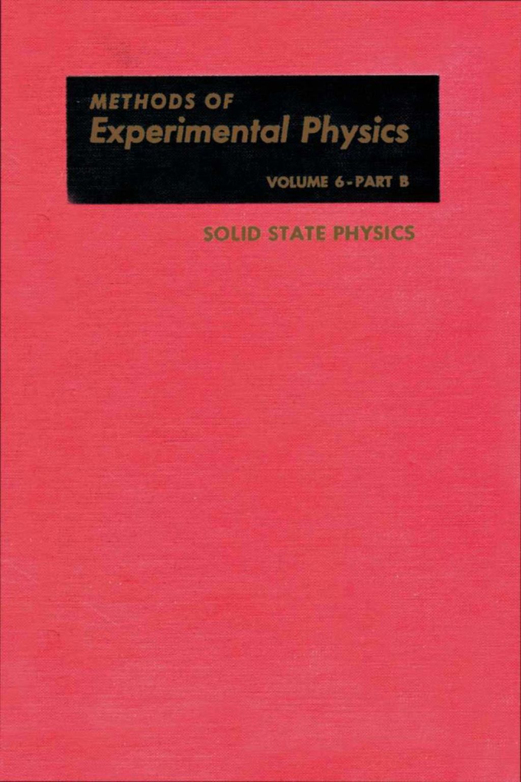 Solid State Physics. Part B (eBook)