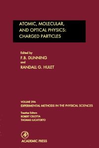Cover image: Atomic, Molecular, and Optical Physics: Charged Particles: Charged Particles 9780124759749