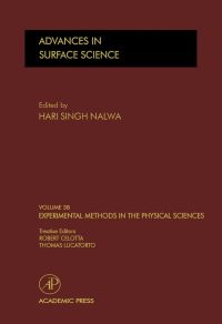 Imagen de portada: Advances in Surface Science 9780124759855