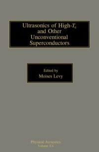 表紙画像: Ultrasonics of High-Tc and Other Unconventional Superconductors 9780124779204