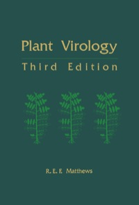 Cover image: Plant Virology 3rd edition 9780124805538