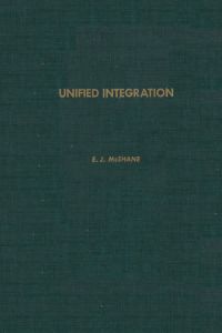 Titelbild: Unified integration 9780124862609