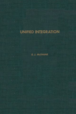 Cover image: Unified integration 9780124862609
