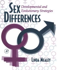 Cover image: Sex Differences: Developmental and Evolutionary Strategies 9780124874602