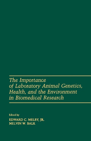 Cover image: The Importance of laboratory animal genetics Health, and the Environment in Biomedical Research 1st edition 9780124895201