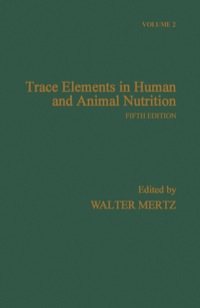 Cover image: Trace Elements in Human and Animal Nutrition: Volume 2 5th edition 9780124912526