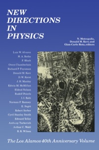 Cover image: New Directions In Physics 9780124921559