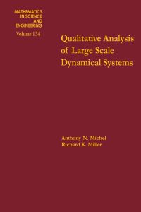 Titelbild: Qualitative analysis of large scale dynamical systems 9780124938502