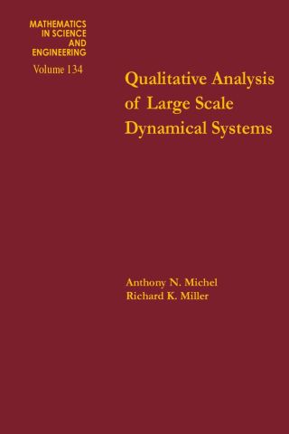 Imagen de portada: Qualitative analysis of large scale dynamical systems 9780124938502